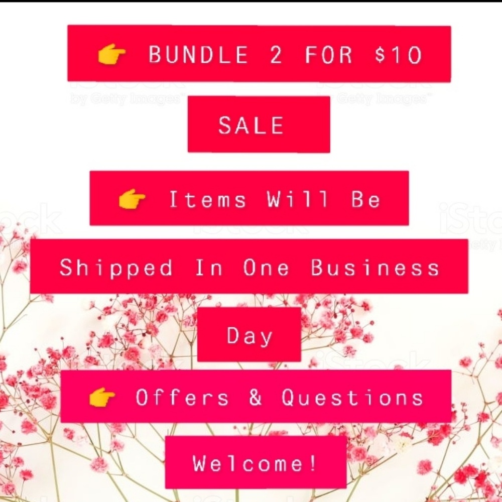 Bundle 2 for $10 Sale!!